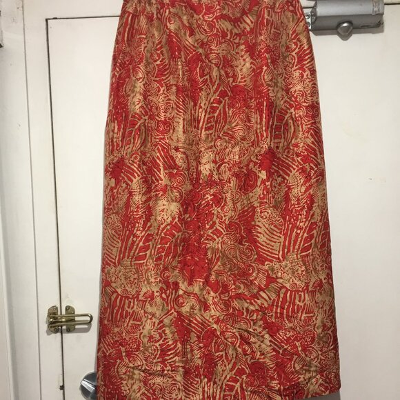 NYGARD COLLECTION SILK WRAP SKIRTS SIZE 14 - Picture 5 of 7